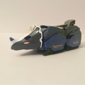 Bandai Mighty Morphin Power Rangers Megazord Blue Triceratops Incomplete